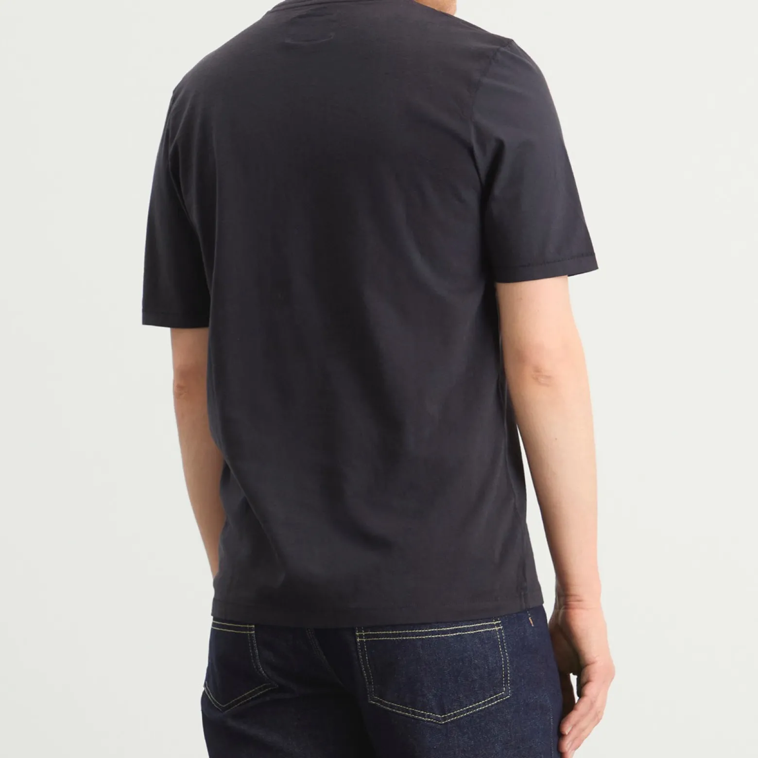 Folk Contrast Sleeve T-Shirt