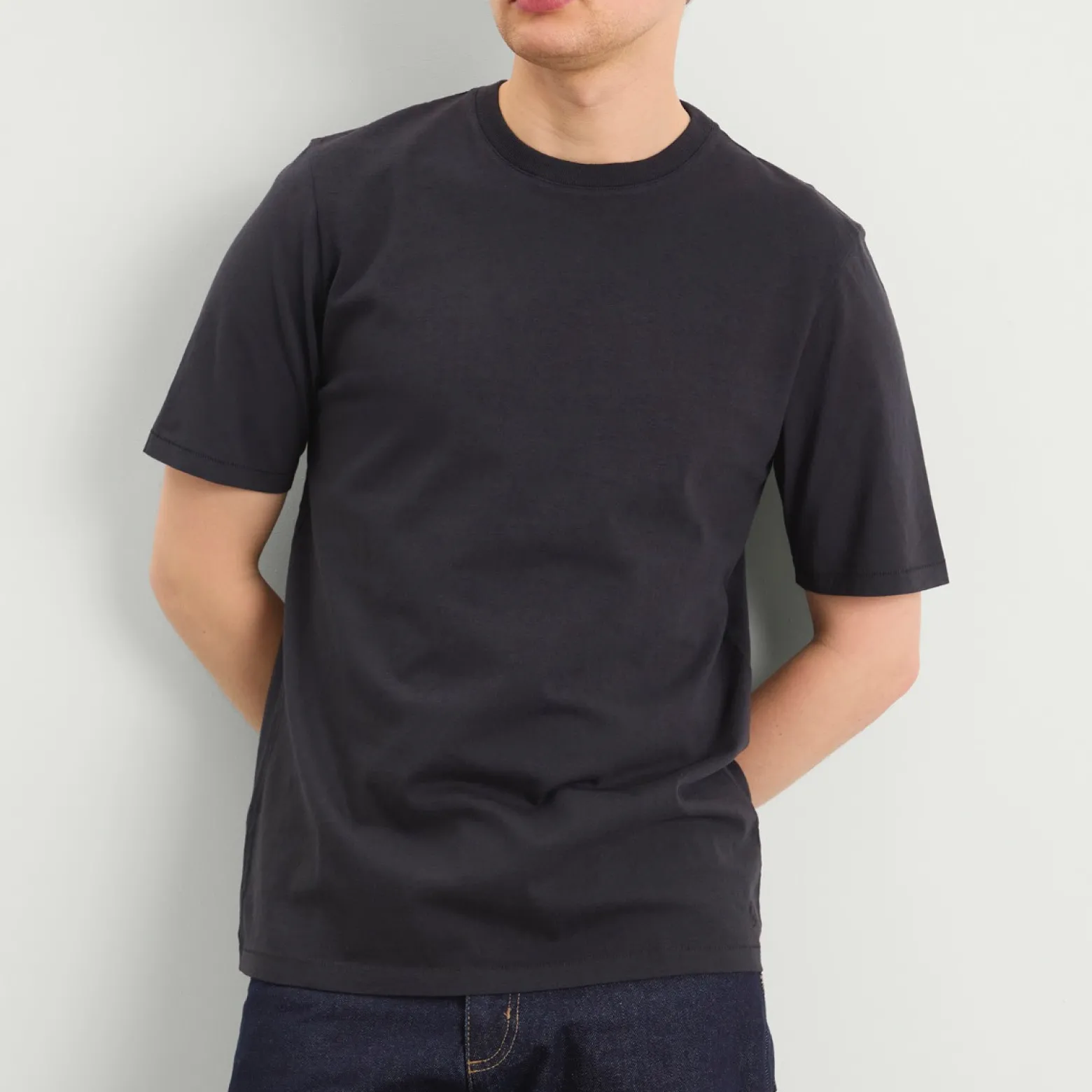 Folk Contrast Sleeve T-Shirt