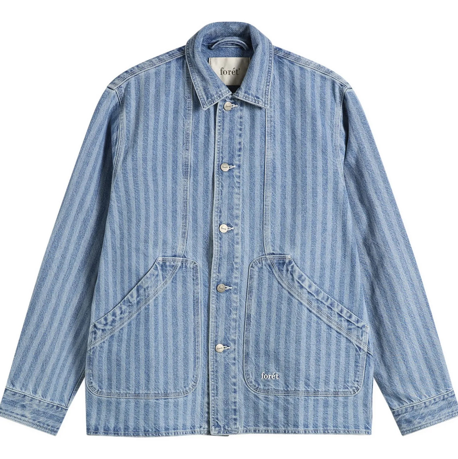 Foret Berry Denim Overshirt