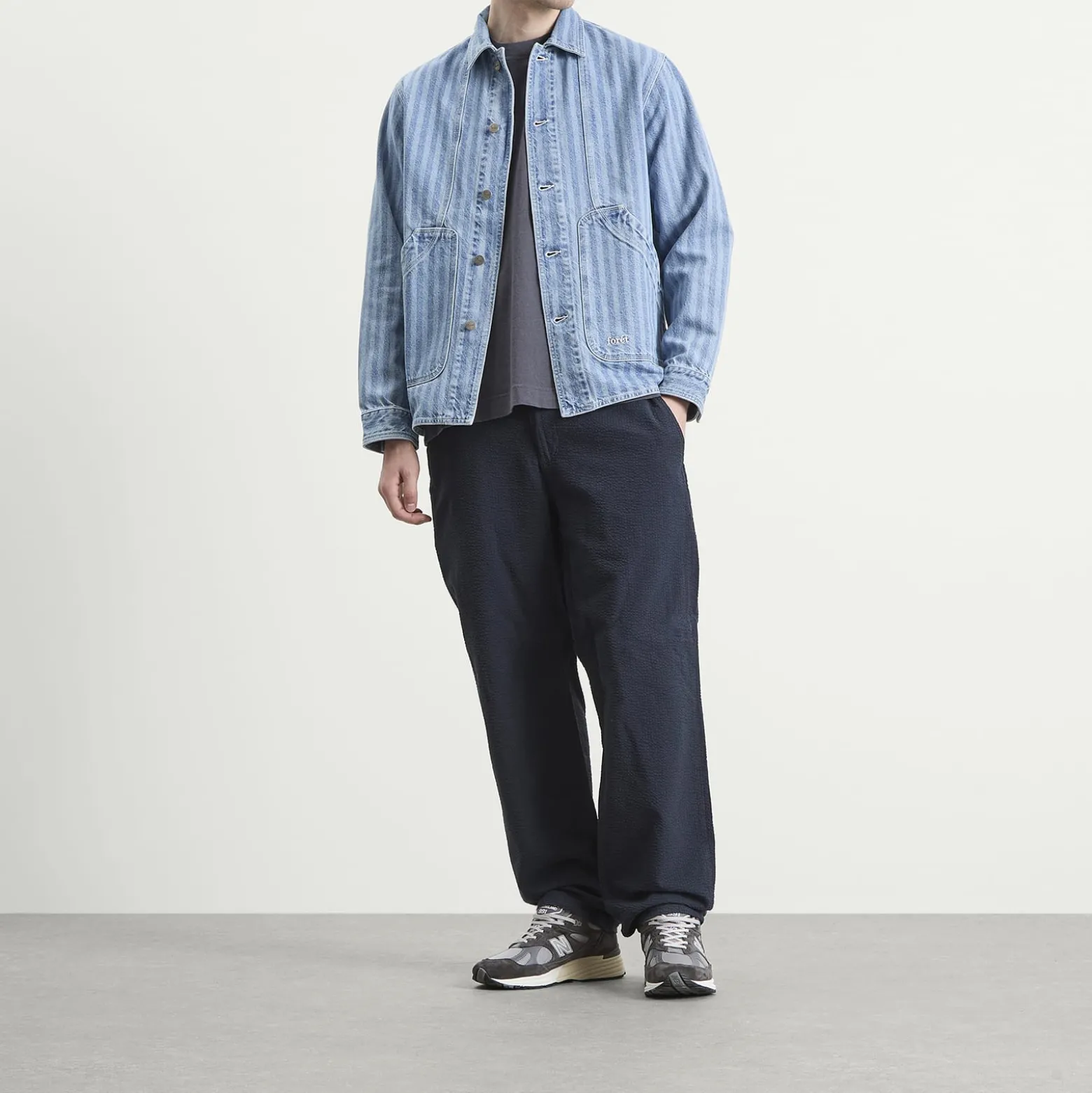 Foret Berry Denim Overshirt