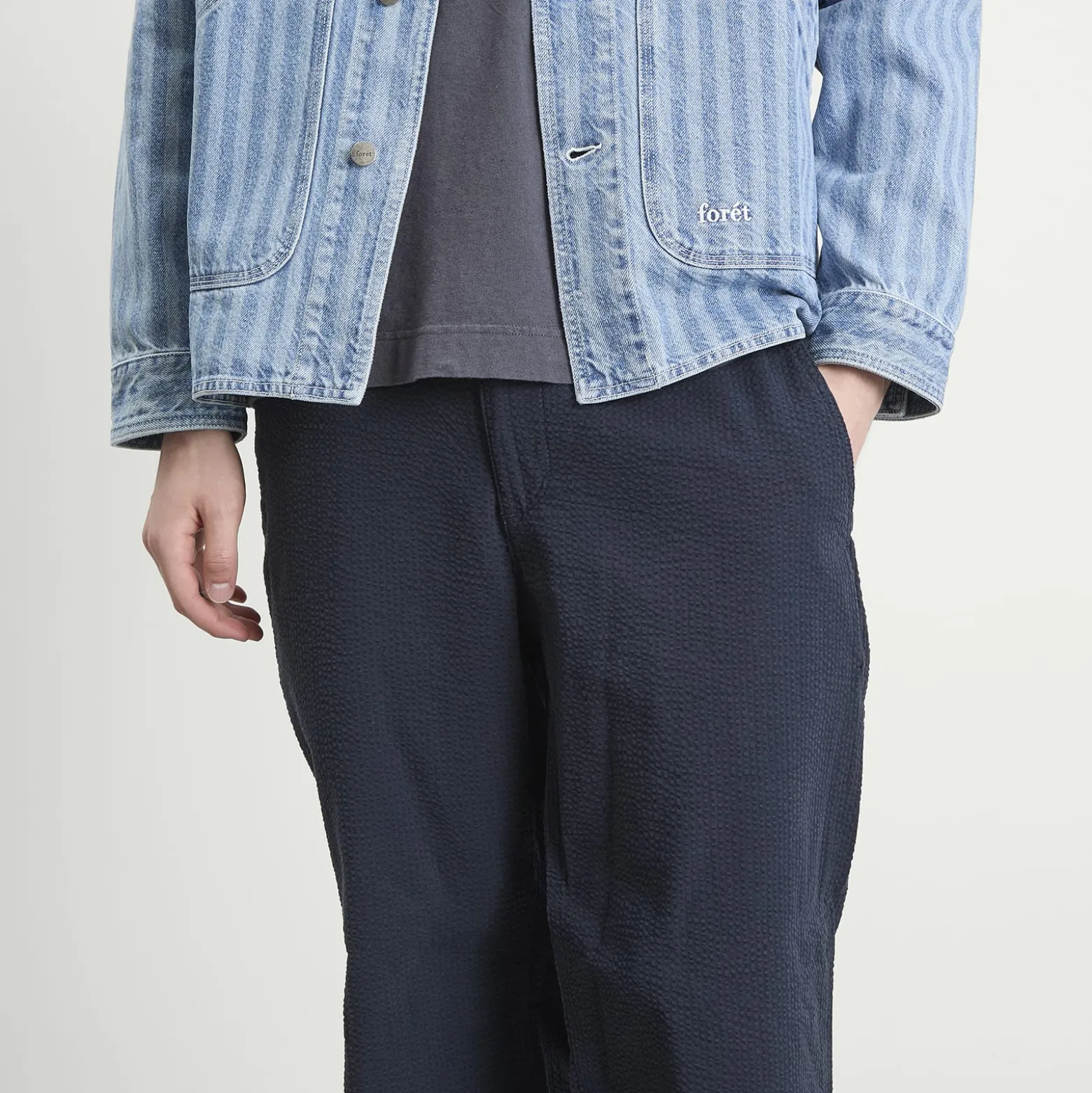Foret Calm Seersucker Pants