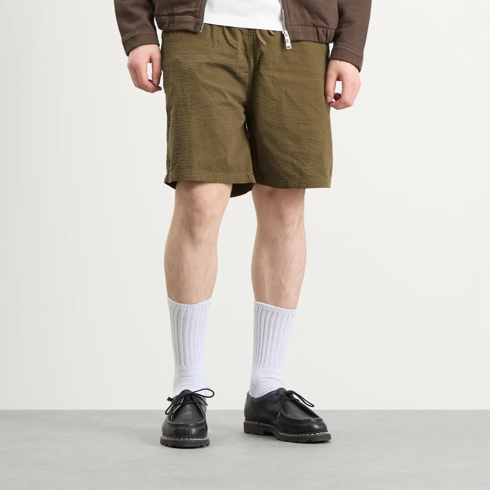 Foret Hush Seersucker Shorts
