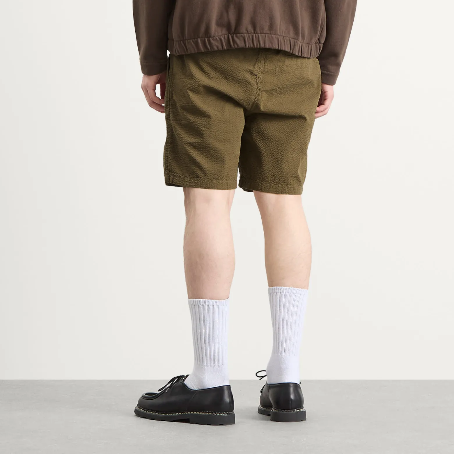 Foret Hush Seersucker Shorts