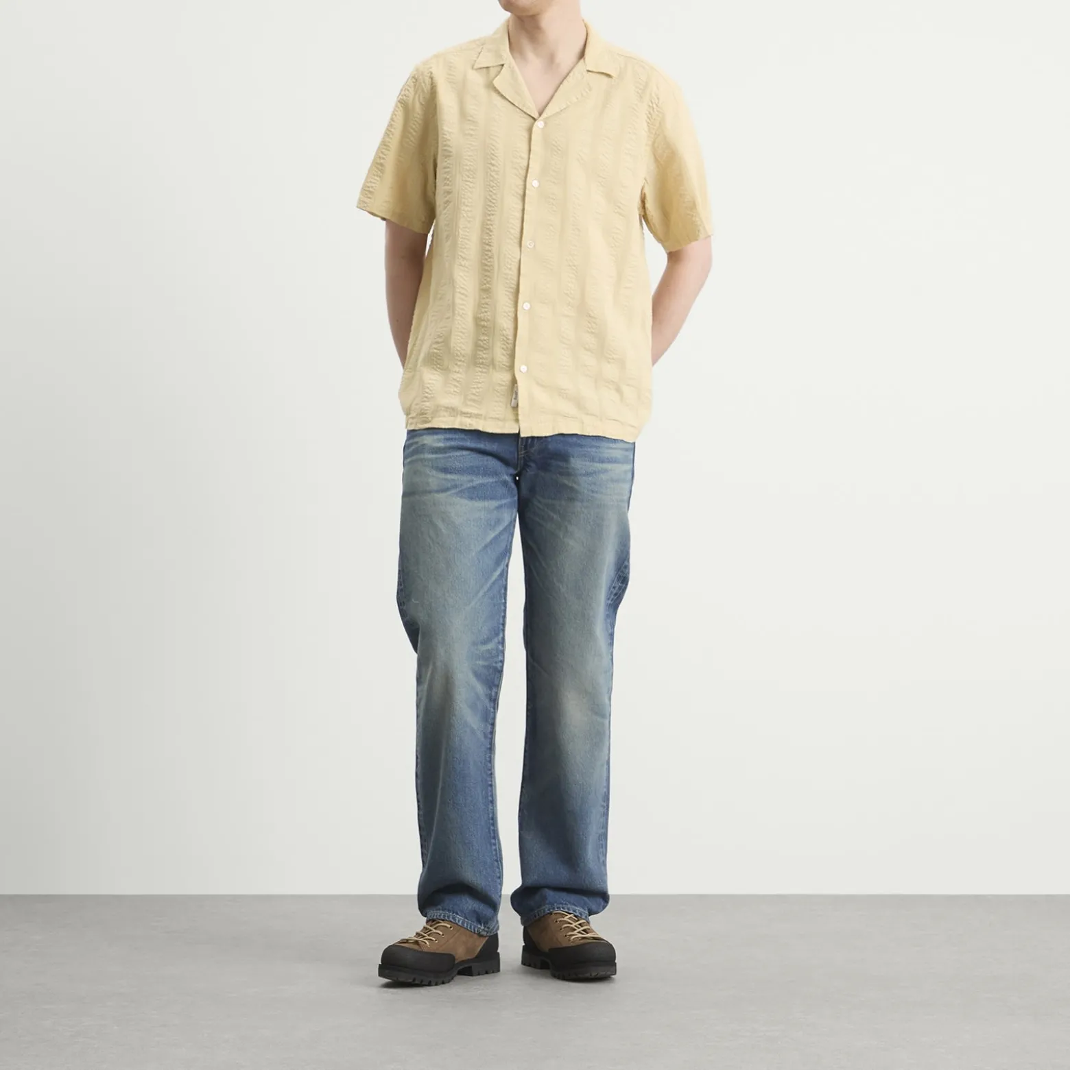Foret Peer Jacquard Stripe Vacation Shirt
