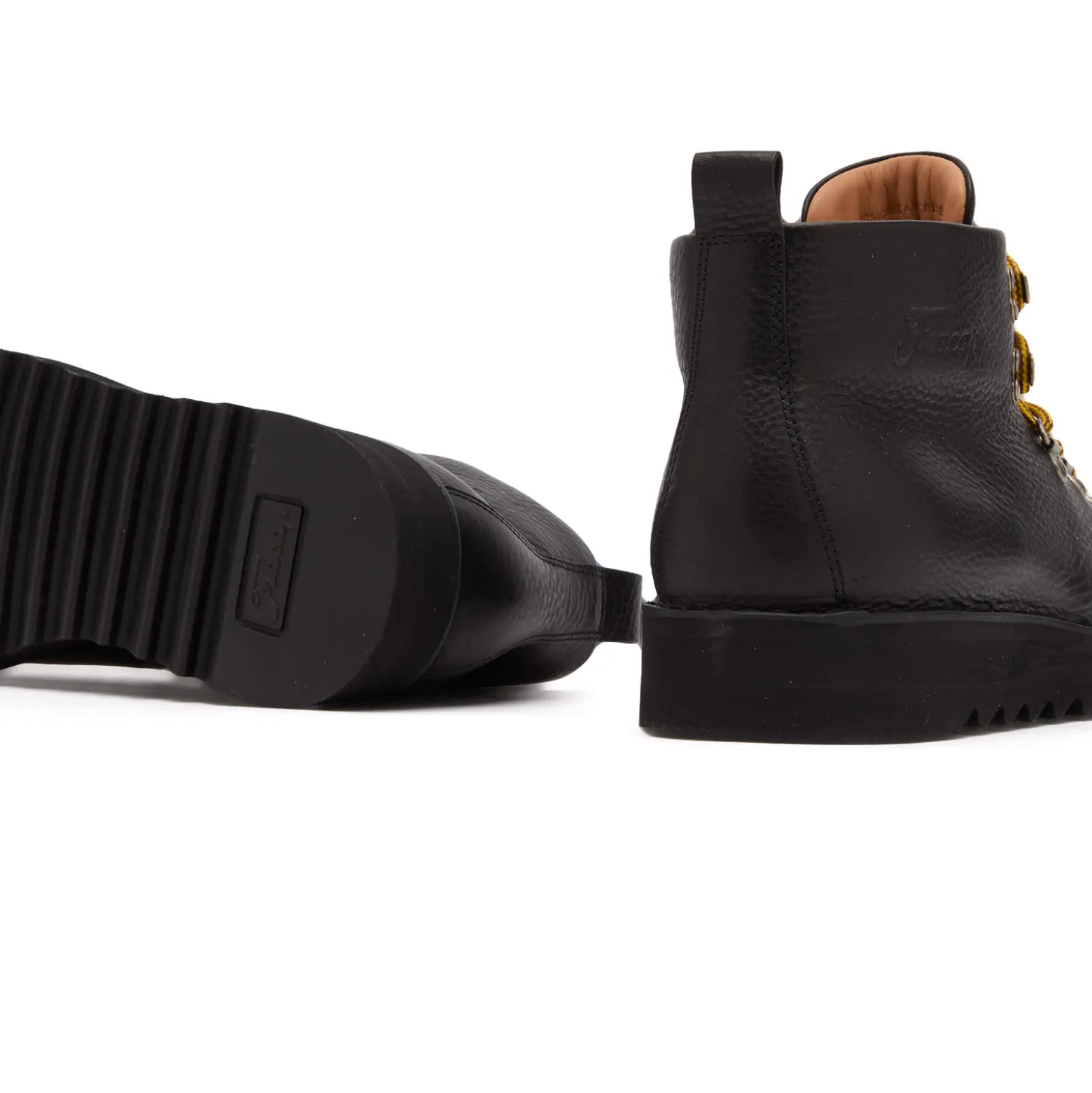 Fracap M120 Black Ripple Sole Scarponcino Boot