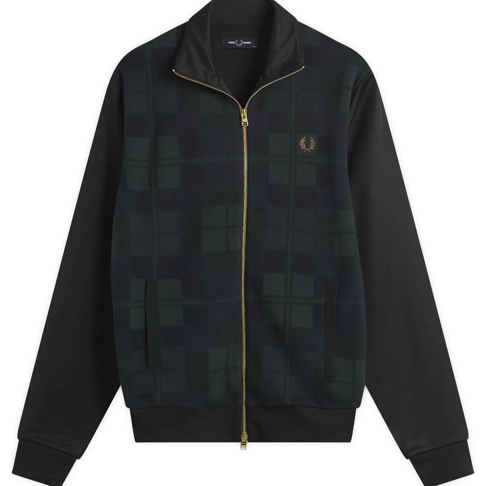 Fred Perry Black Watch Tartan Track Jacket