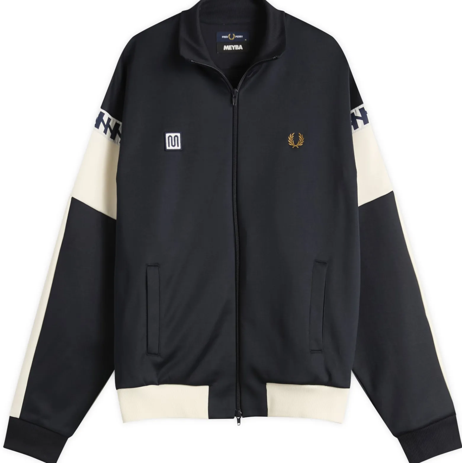 Fred Perry Meyba Cut And Sew Track Jacket