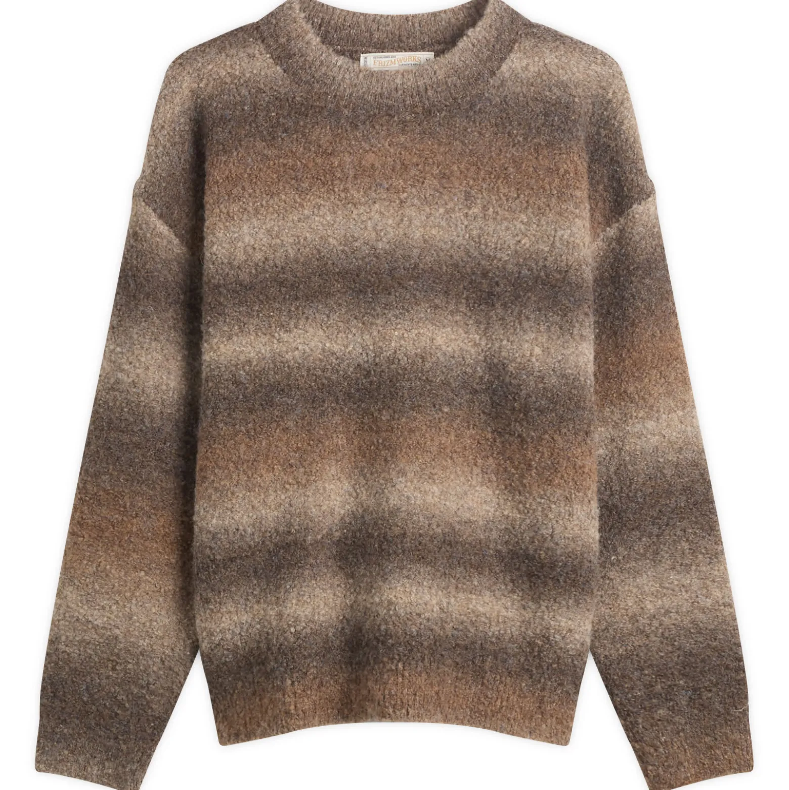 FrizmWORKS Gradiation Boucle Knit Sweater