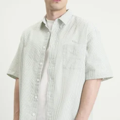 FrizmWORKS OG Stripe Seersucker Short Sleeve Shirt
