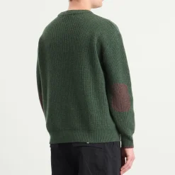 FrizmWORKS Patch Round Knit Jumper