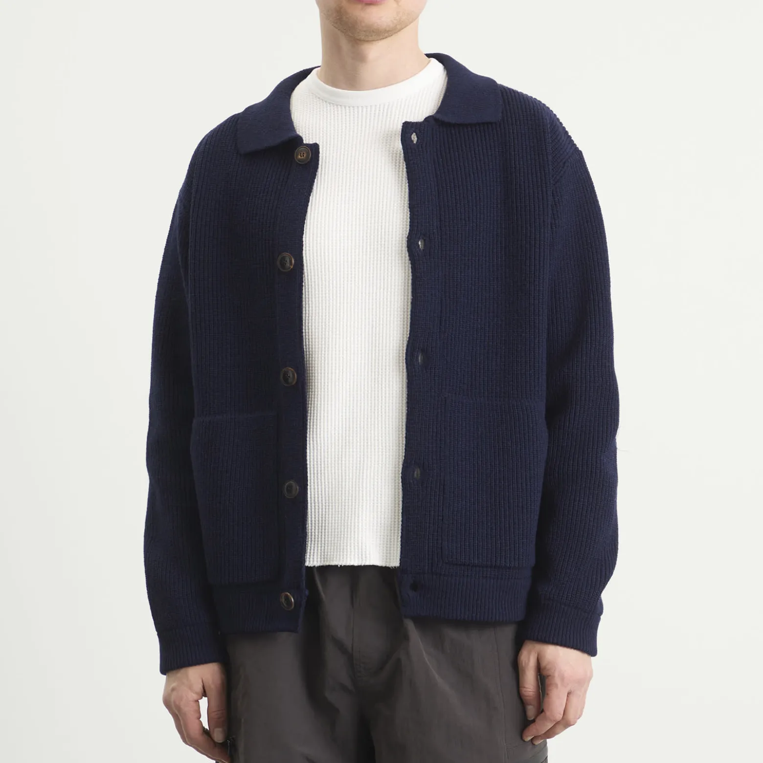 FrizmWORKS Ultra Heavyweight Collar Cardigan