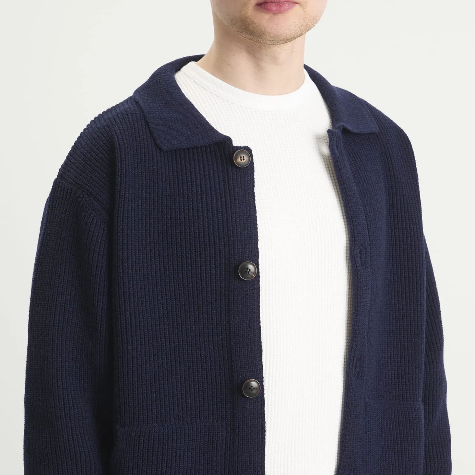 FrizmWORKS Ultra Heavyweight Collar Cardigan