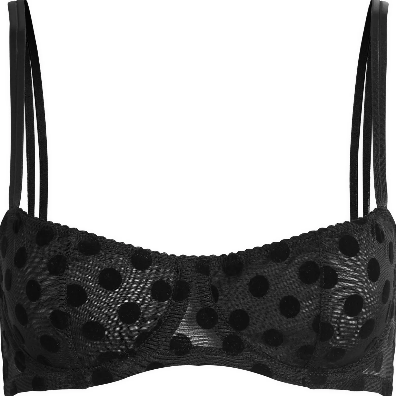 Fruity Booty Flock Polka Bra
