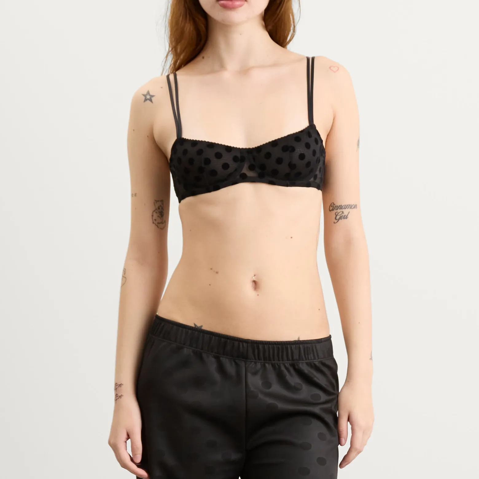 Fruity Booty Flock Polka Bra