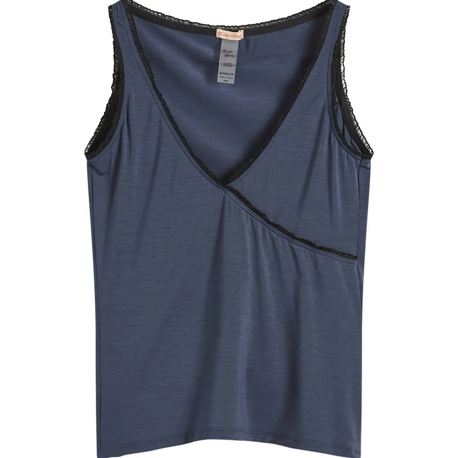 Fruity Booty Frill Wrap Vest Top