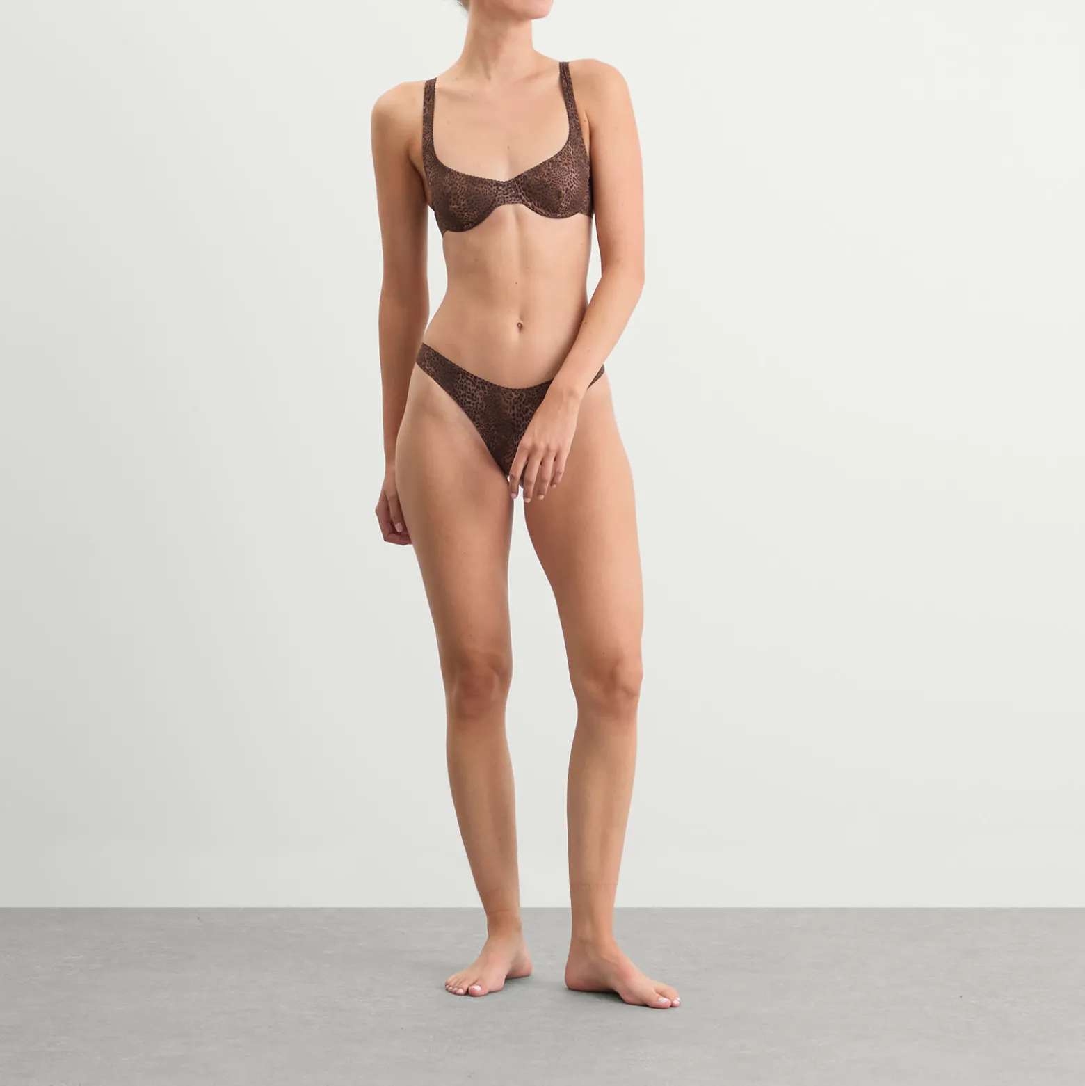 Fruity Booty Leopard Thong