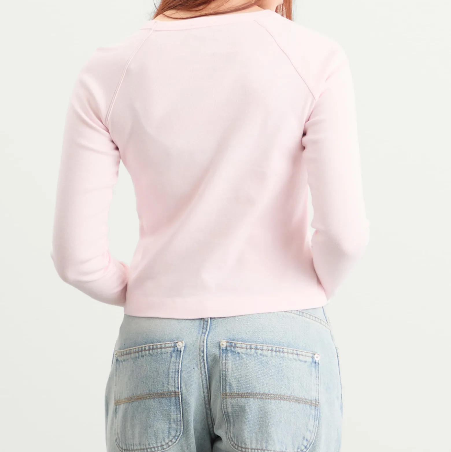 Fruity Booty Round Neck Long Sleeve Top