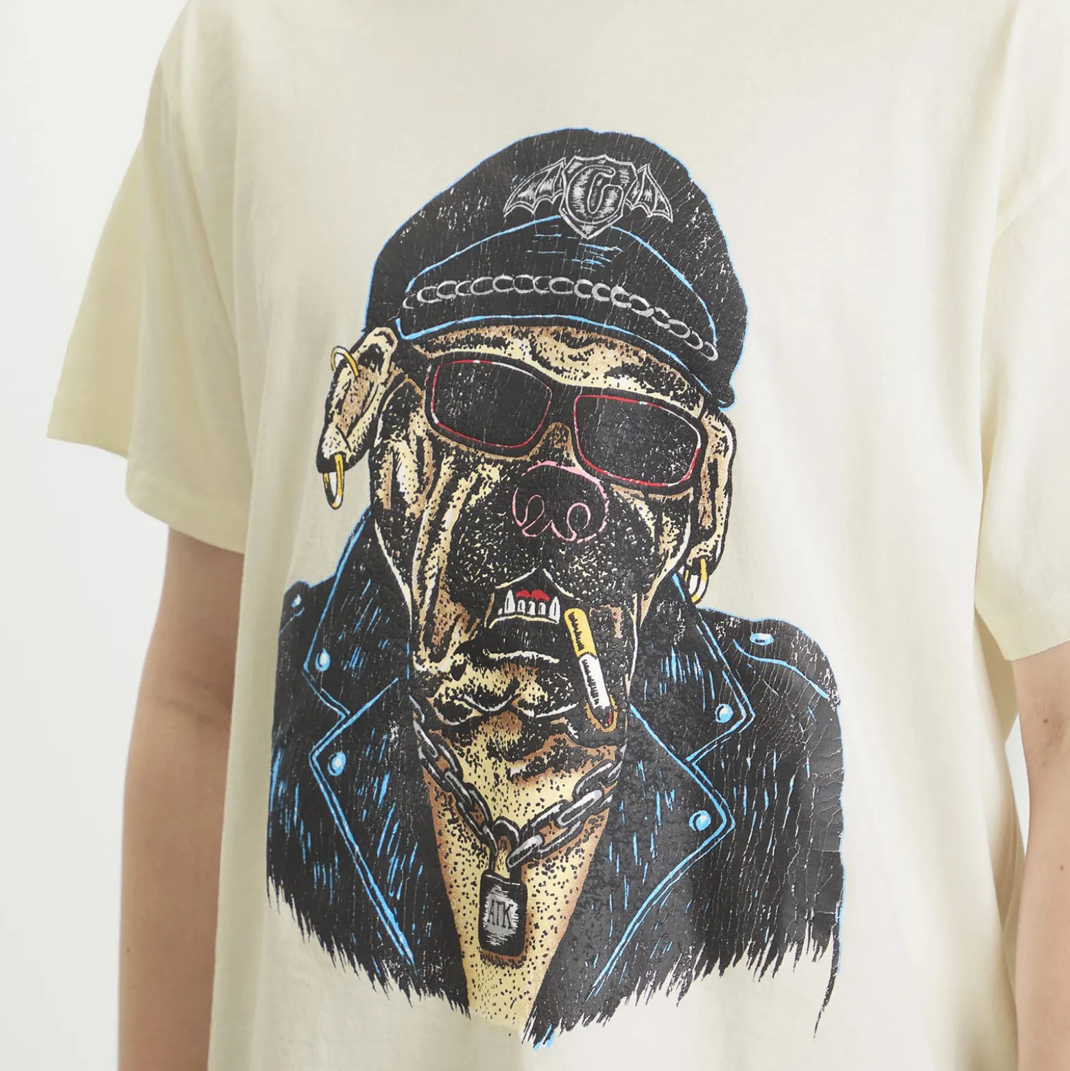 Gallery Dept Biker Dog T-Shirt