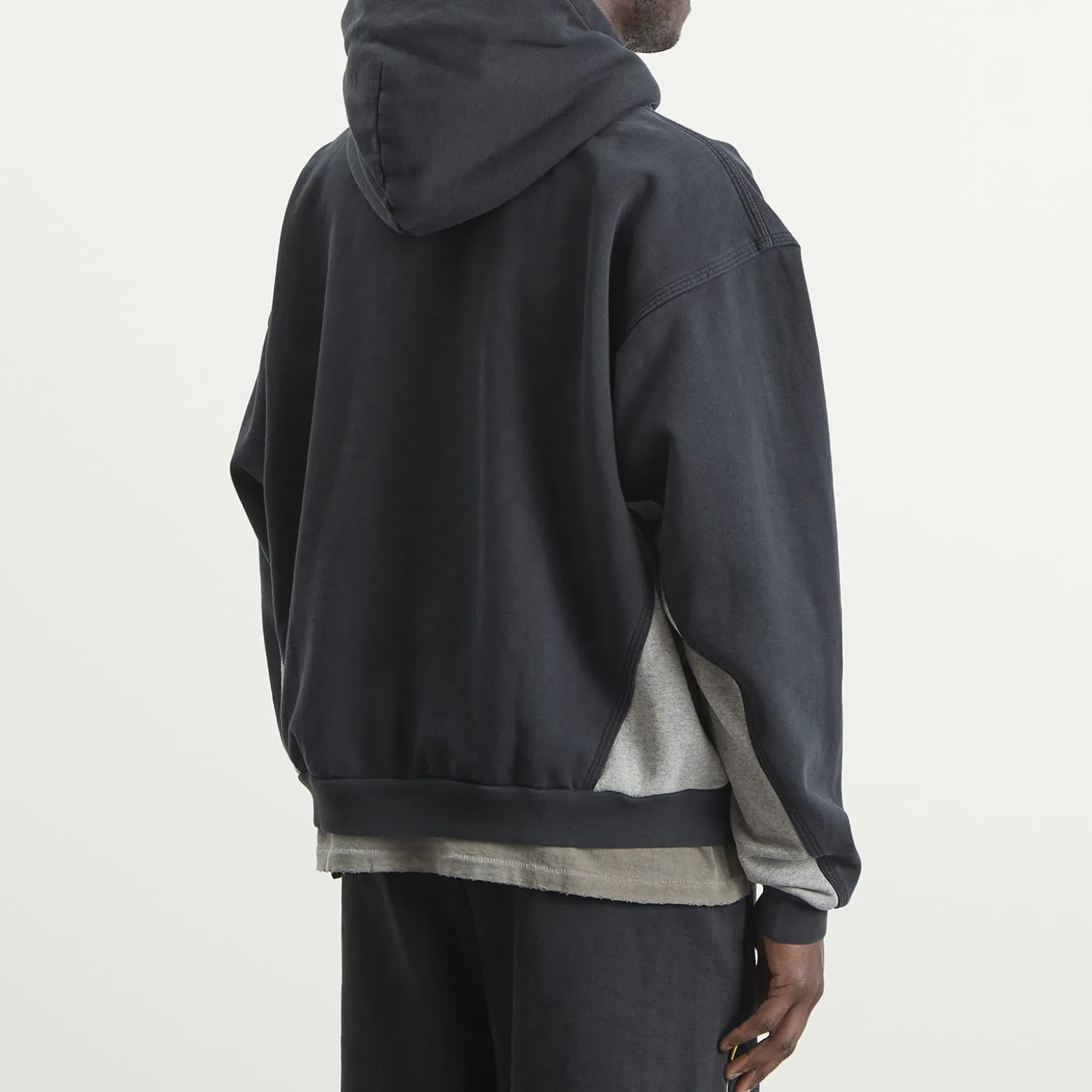 Gallery Dept. Contrast Panel Zip Hoodie