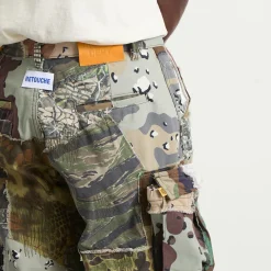 Gallery Dept. Retouche Camo Patchwork Kenzie Shorts