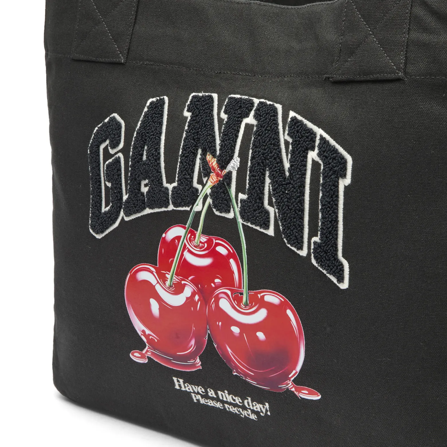 GANNI Medium Trapeze Shopper Bag