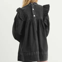 GANNI Mini Frill Dress