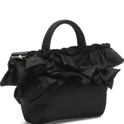 GANNI Mini Shopper Ruffle