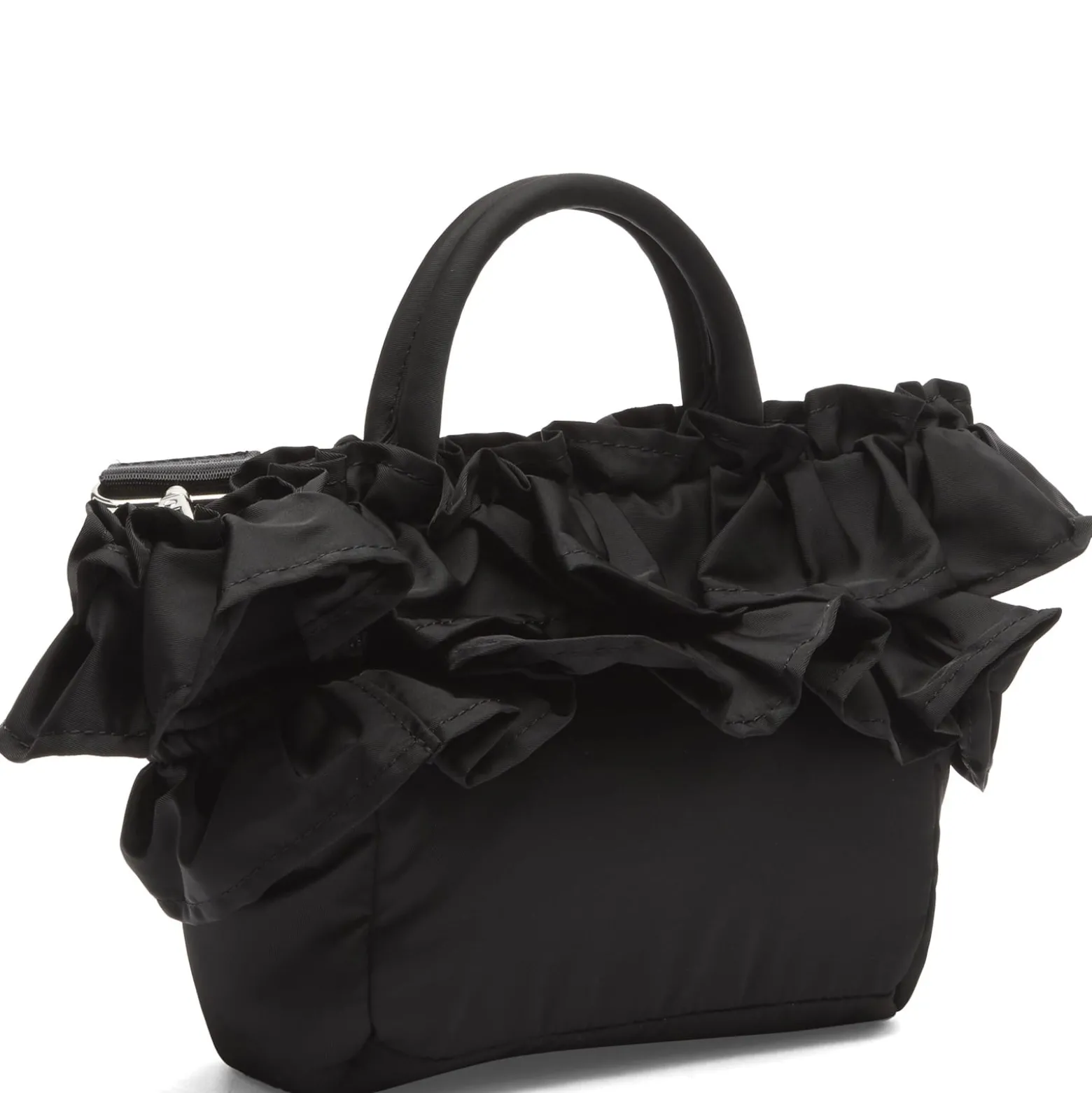 GANNI Mini Shopper Ruffle