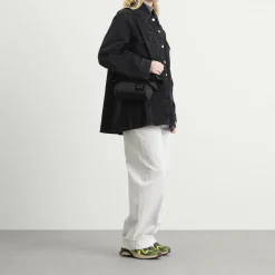 GANNI Mini Shopper Ruffle