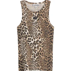 GANNI Rib Tank Top