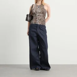 GANNI Rib Tank Top