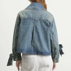 GANNI Tint Rigid Denim Jacket