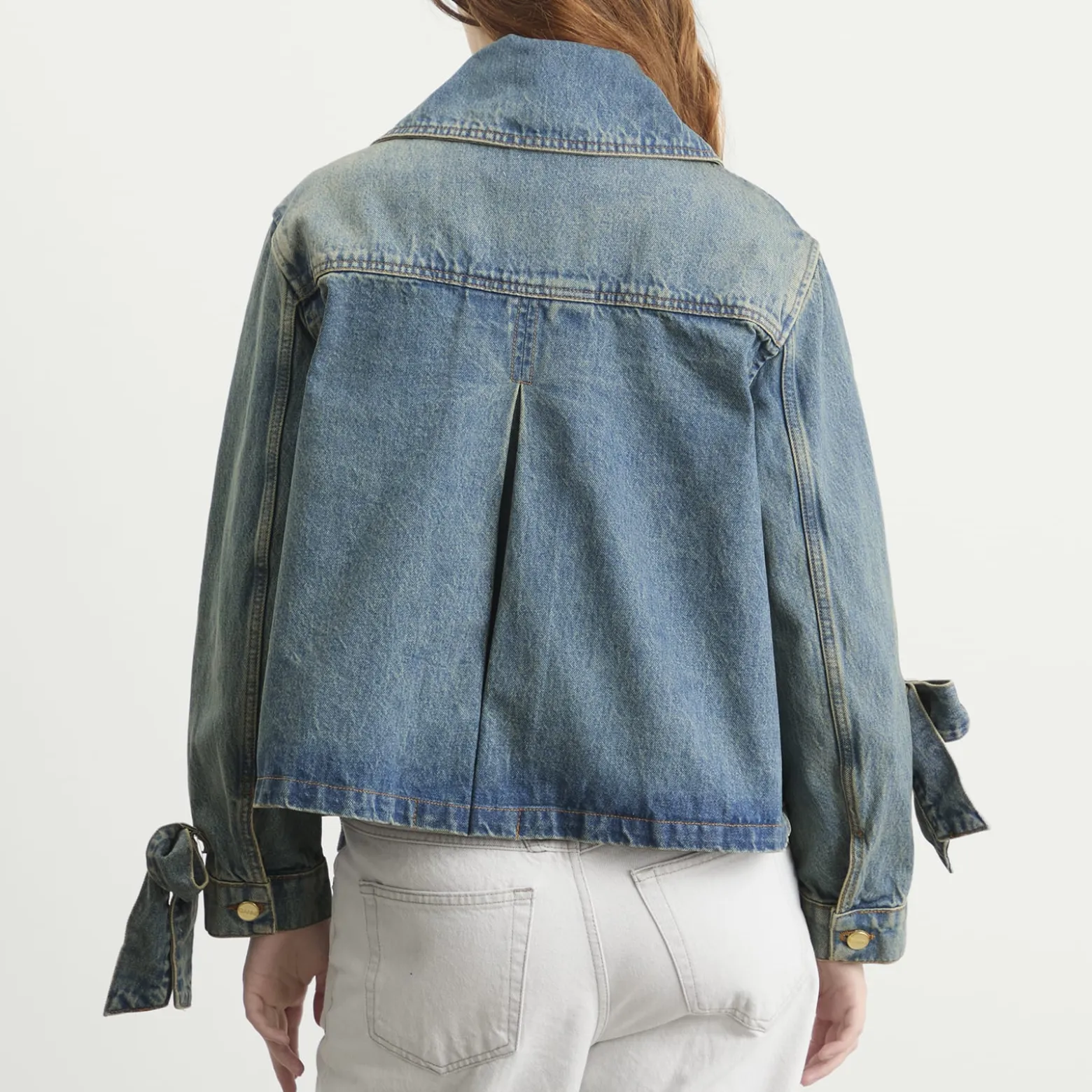 GANNI Tint Rigid Denim Jacket