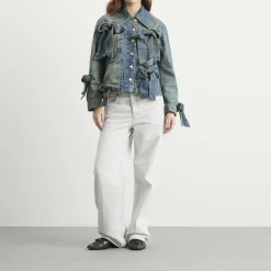 GANNI Tint Rigid Denim Jacket