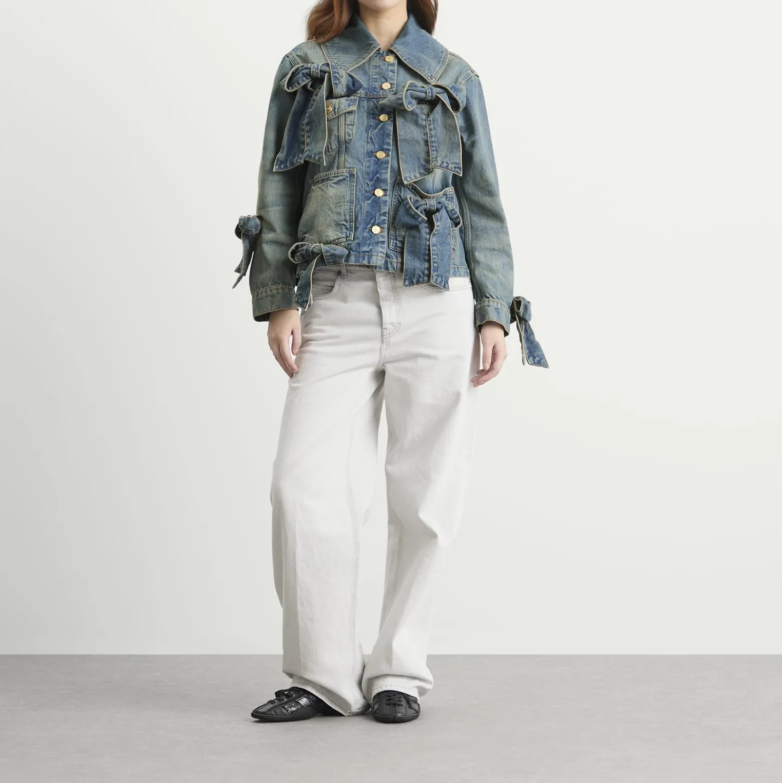 GANNI Tint Rigid Denim Jacket