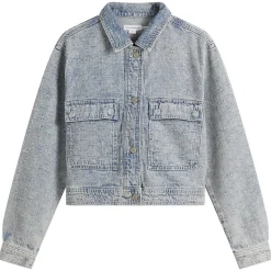 Good American Crystal Denim Jacket