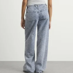 Good American Good Standard Straight Crystal Jeans