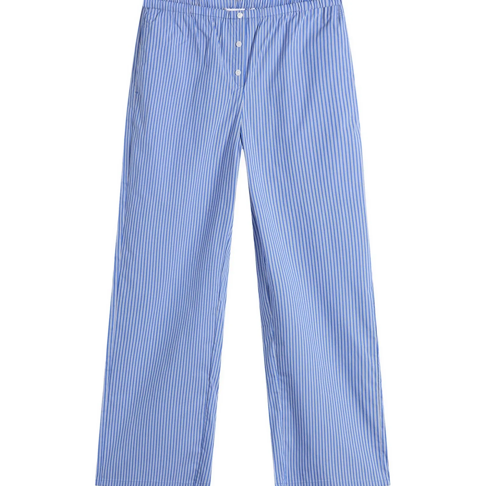 Good American Poplin Lace Trimmed Pull On Pants