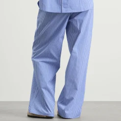 Good American Poplin Lace Trimmed Pull On Pants