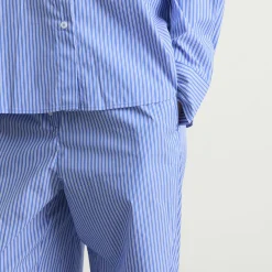 Good American Poplin Lace Trimmed Pull On Pants