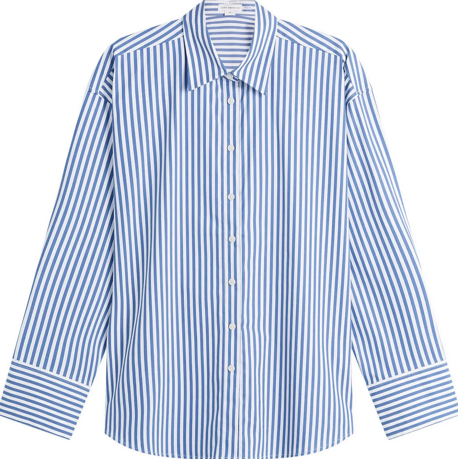 Good American Poplin Oversized Shirt