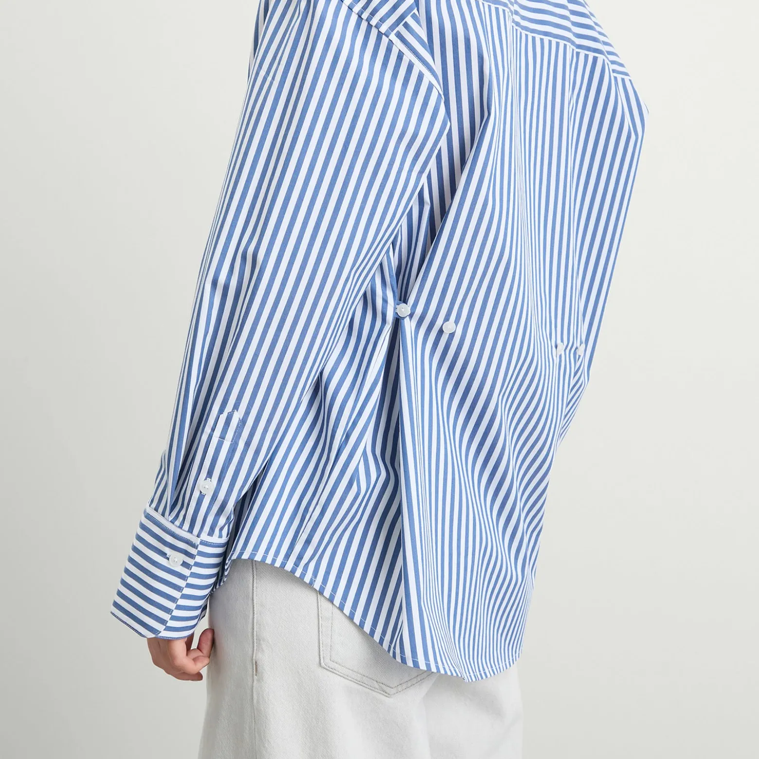 Good American Poplin Oversized Shirt