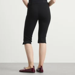 Good American Soft Stretch Ponte Pull On Capris