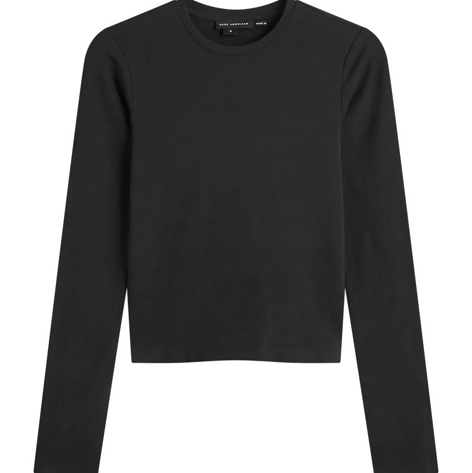Good American Super Stretch Long Sleeve T-Shirt