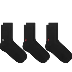Gramicci Basic Crew Socks - 3-Pack
