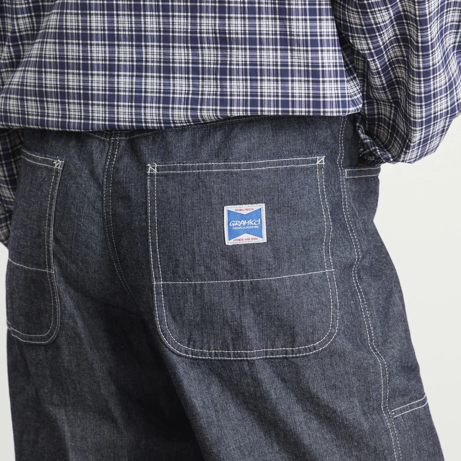Gramicci Japanese Chambray Double Knee Pant