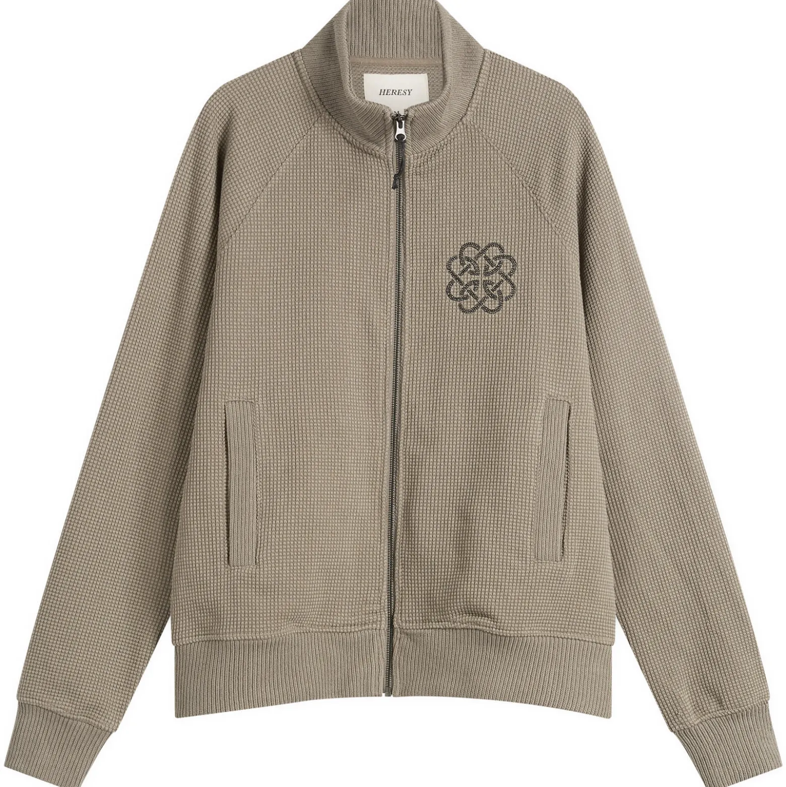 Heresy Knot Zip Knit Cardigan