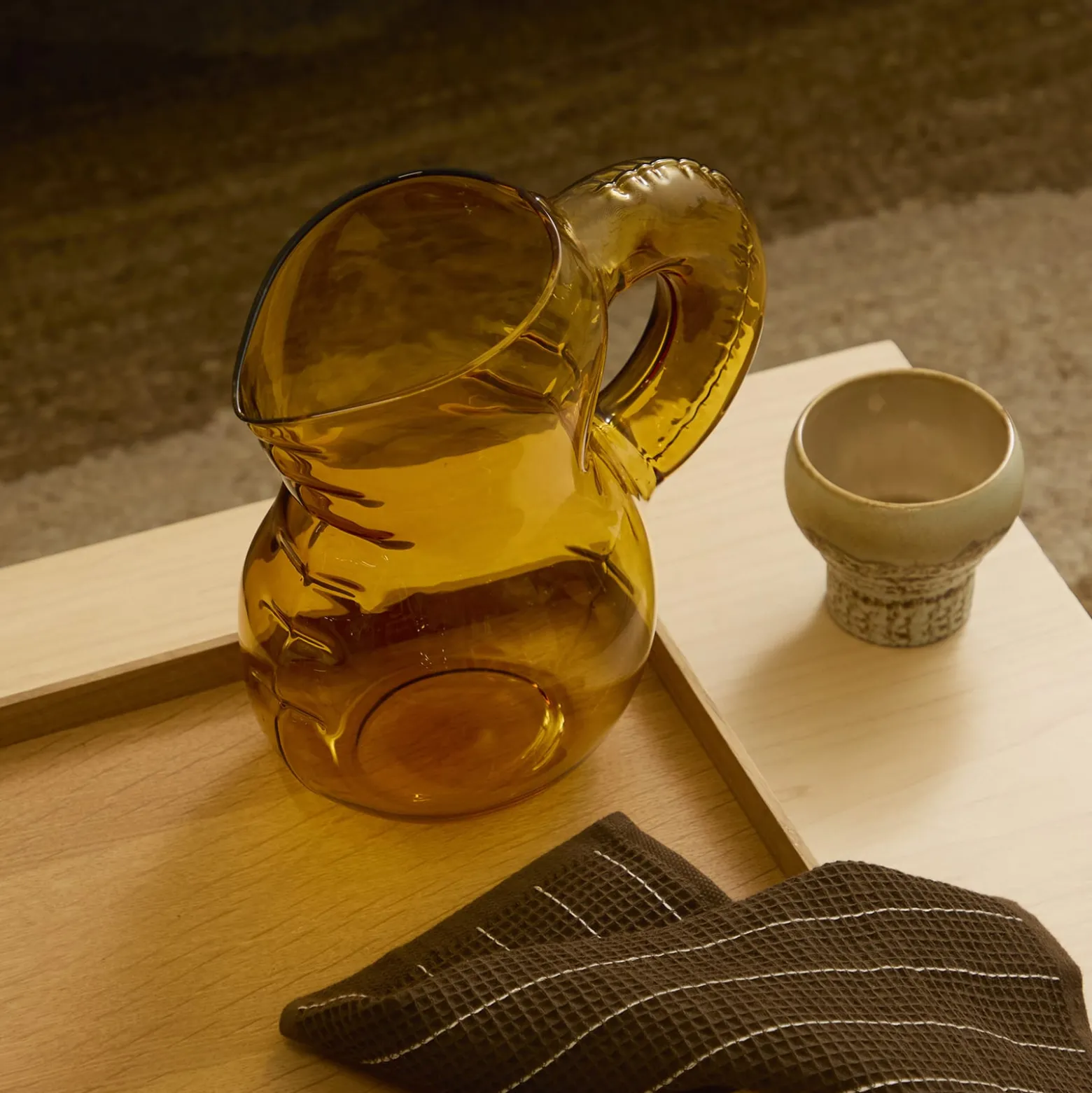 Home Studyo Emily Jug - Glass