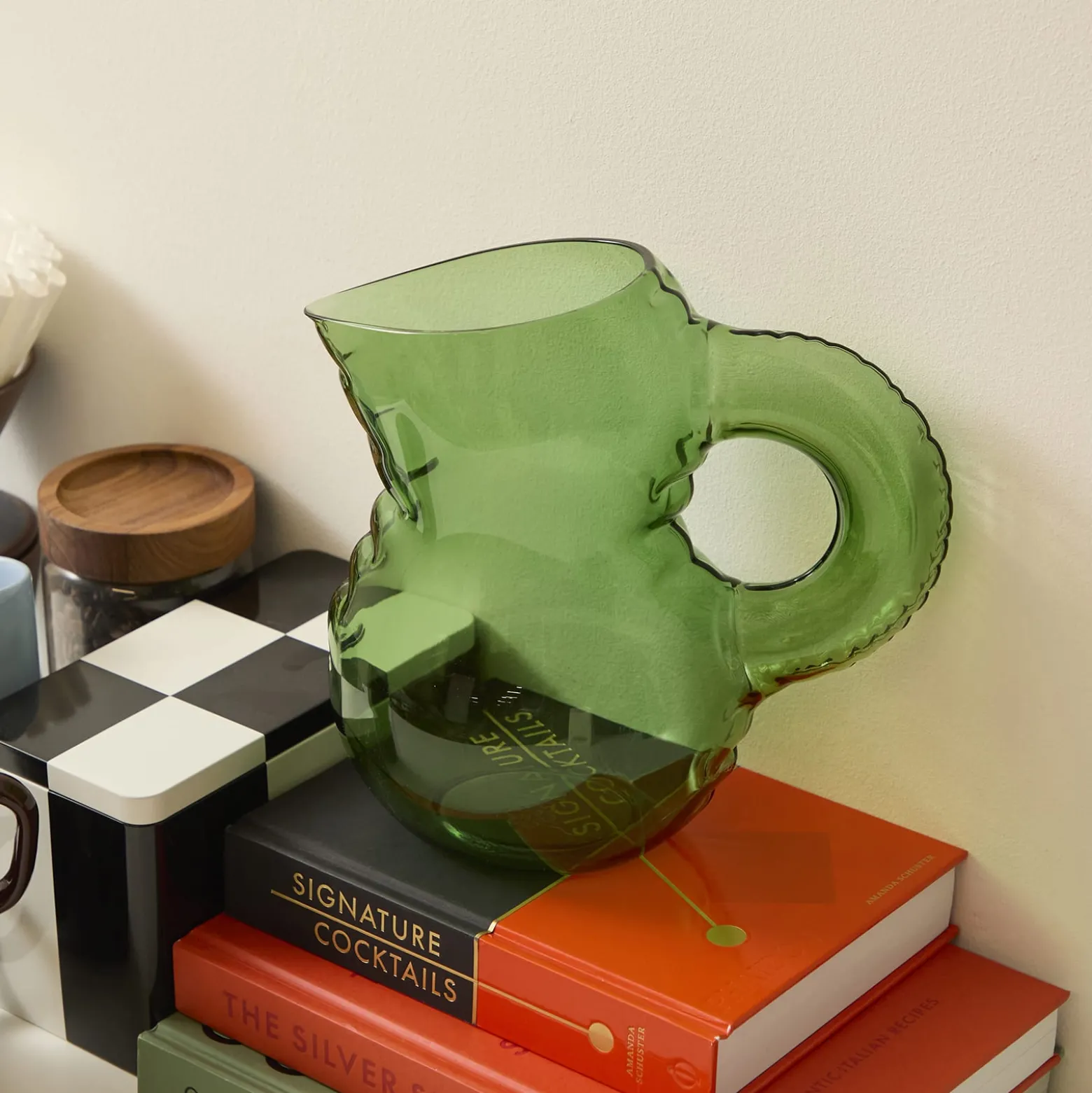 Home Studyo Emily Jug - Glass
