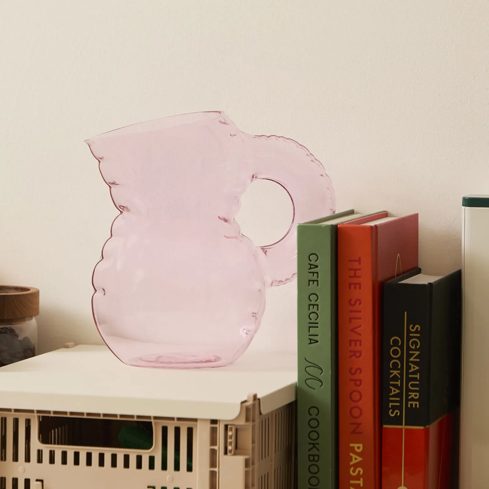 Home Studyo Emily Jug - Glass